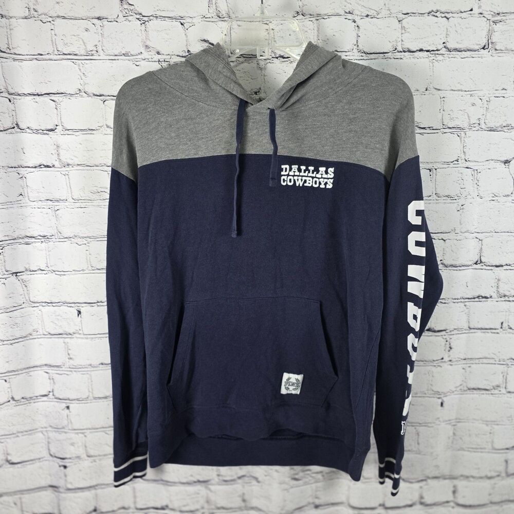 Victoria's Secret PINK Dallas Cowboys Small Gray- Blue Hoodie